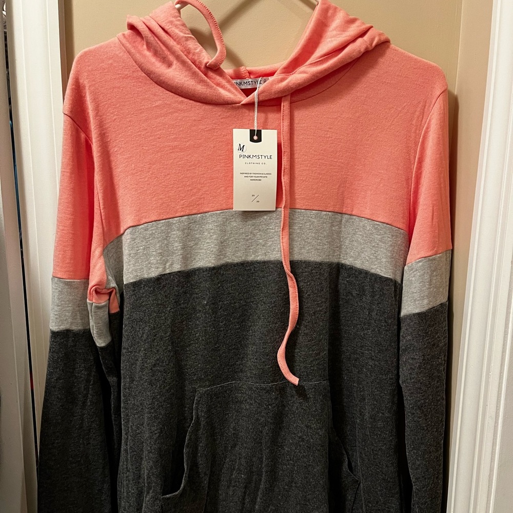 Medium Hooded women’s long sleeve shirt